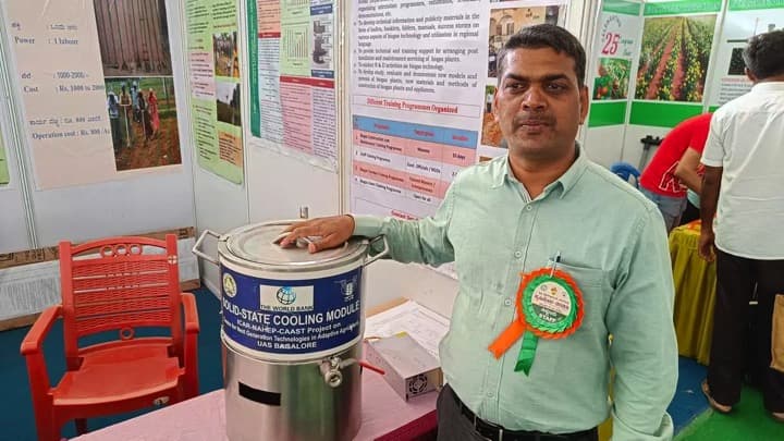 UAS-Bengaluru develops low-cost, eco-friendly raw milk cooling unit