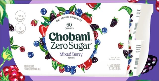 Chobani leans into demand for healthier foods with no-sugar yogurt
