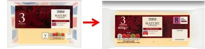 New Tesco cheese packaging to save ‘260 tonnes of plastic annually’