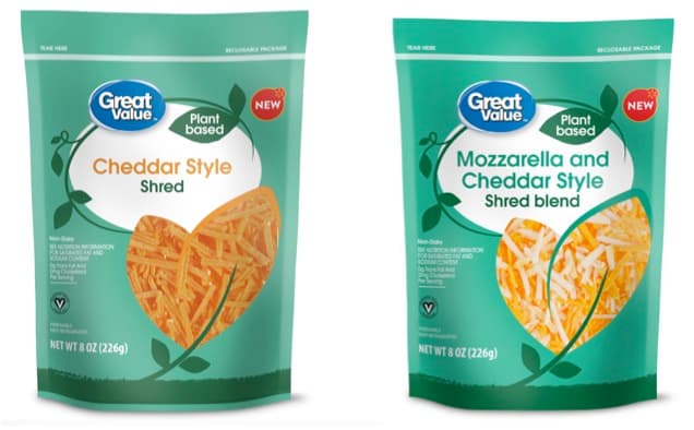 Walmart Launches Line of Dairy-Free shredded cheeses