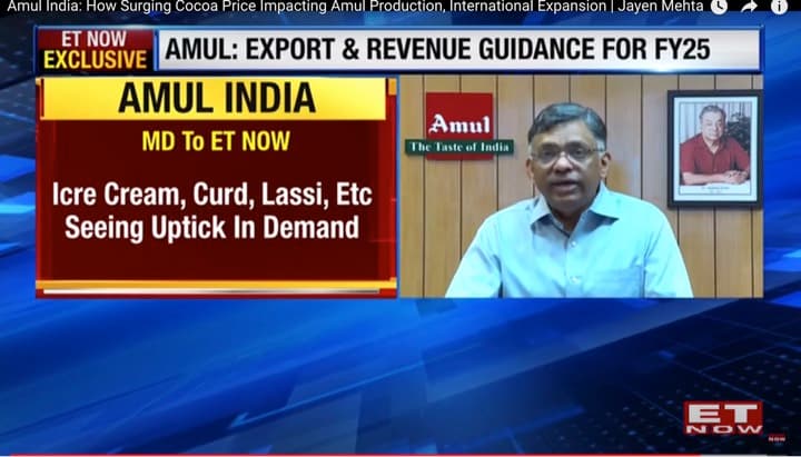 45-50% growth in Amul’s summer product categories likely this year: Jayen Mehta