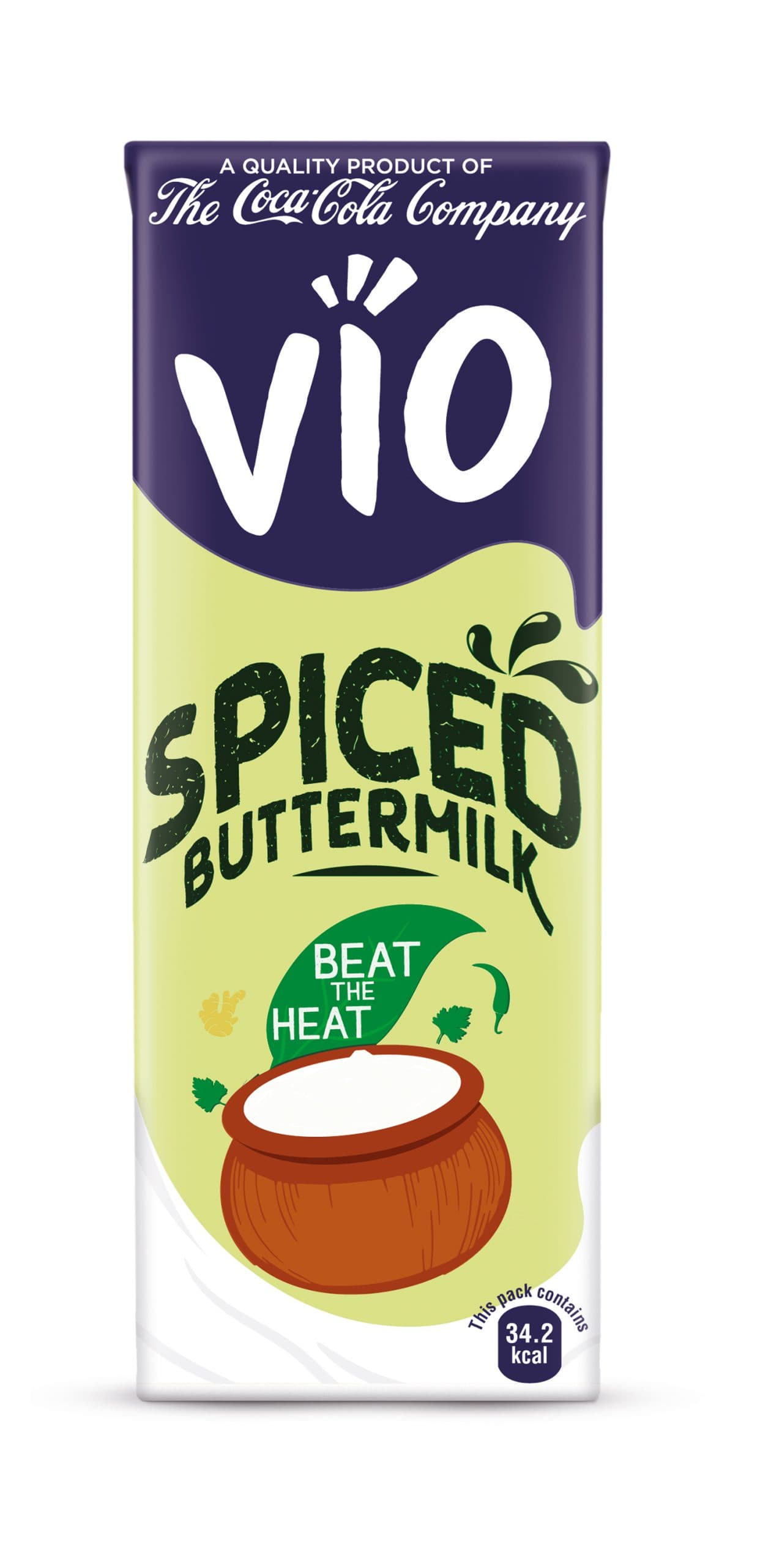 Coca Cola launches Vio Spiced Buttermilk