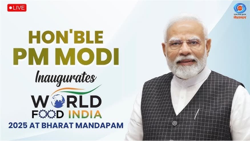 India leads world dairy output: Modi at WorldFood 2025