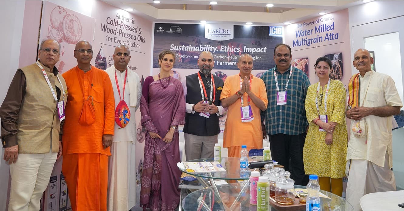 Haribol unveils Ahimsa dairy, Satvik foods at World Food India