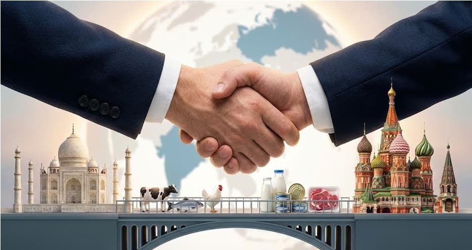 India–Russia eye big dairy & seafood trade push