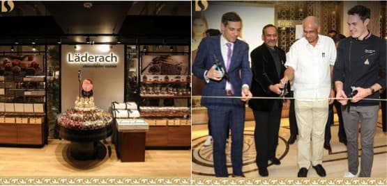 A Splendid Commemoration: DS-Läderach opens 1st store at Delhi