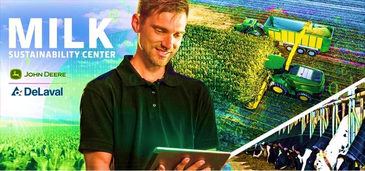 John Deere and DeLaval join hands for Sustainable Milk Production