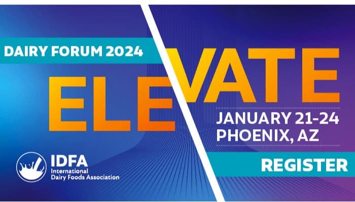 IDFA Announces Dairy Forum 2024 — ELEVATE