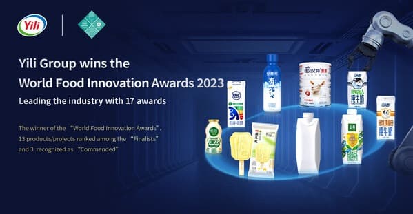 World Dairy Innovation Awards-Yili takes home 18 awards