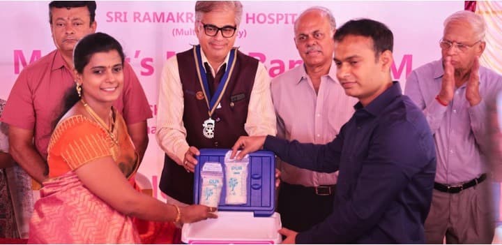 Breast milk bank ATM opened at private hospital in Coimbatore