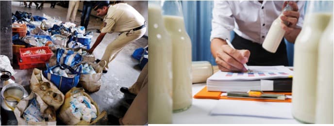 Sangareddy: Police raid Pavithra Dairy seize 6000 l of adulterated milk