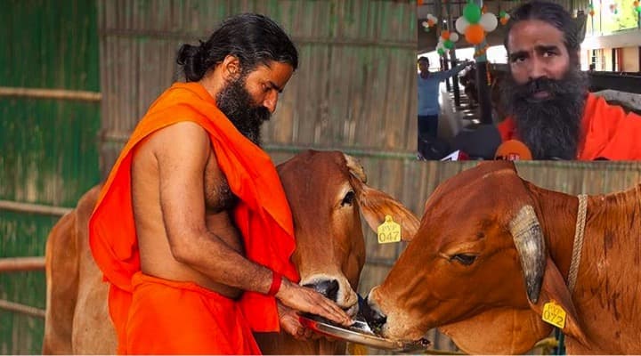 Declare Cow as a National animal. Baba Ram Dev appeals to PM