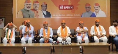Four of Congress’s Amul Dairy directors join BJP in Gujarat