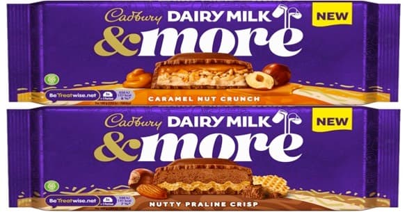 Cadbury unveils two brand new Dairy Milk chocolate bars