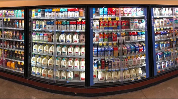 Plant-based beverages tumbled further in 2023 than real milk