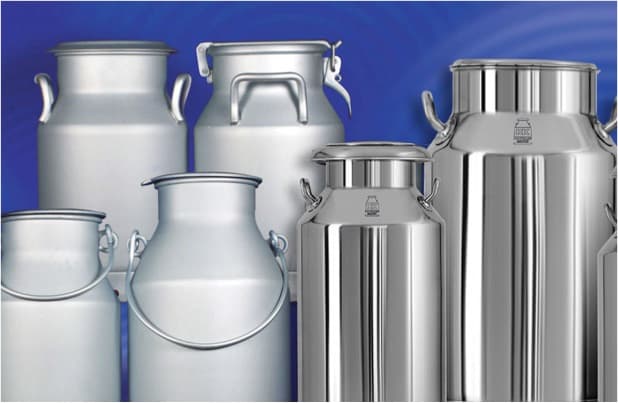GST Council Recommends a Uniform Rate of 12% on all Milk Cans Meaning Steel, Iron, Aluminium