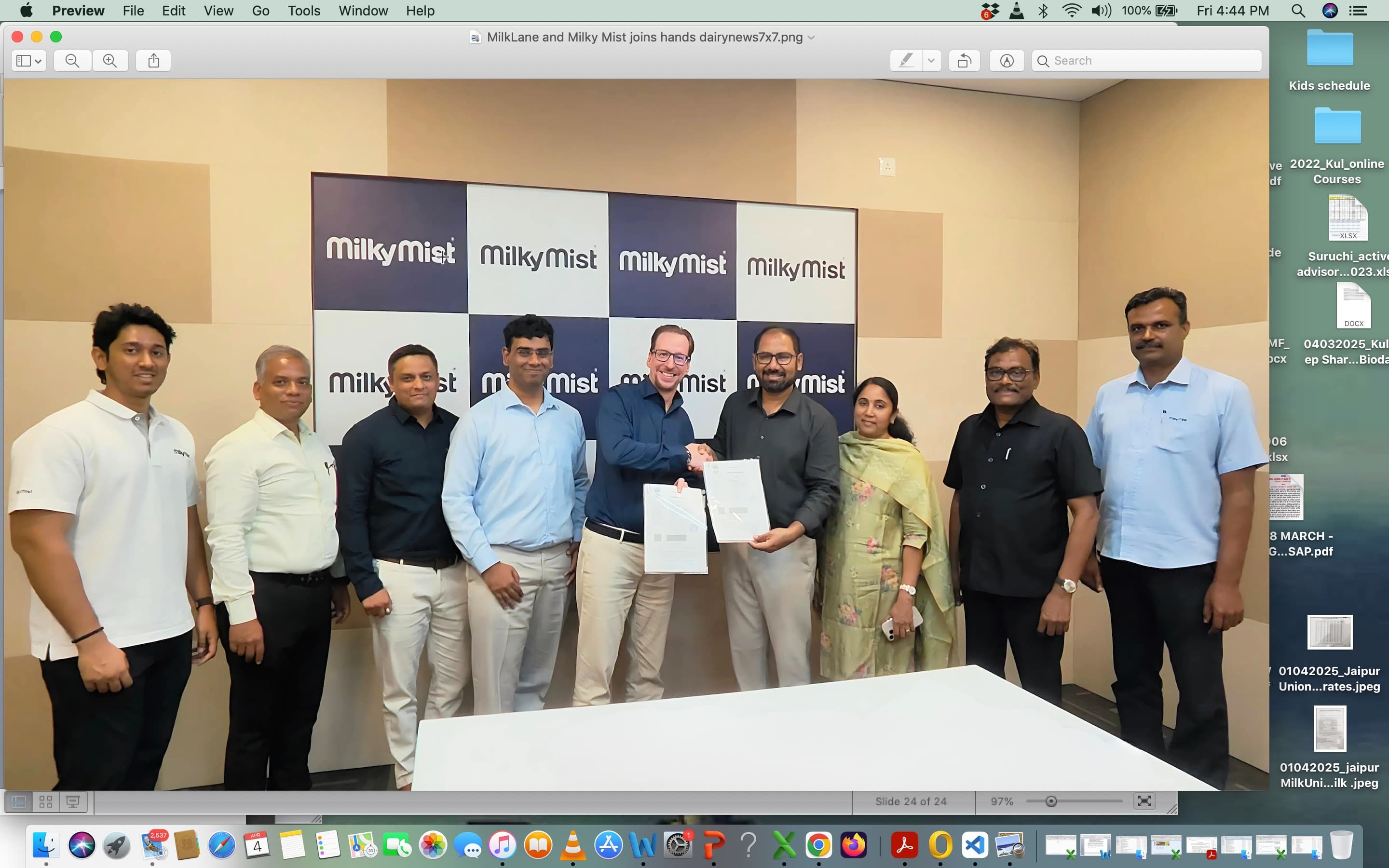 MilkLane to supply Rs 400+ crore worth of milk to Milky mist