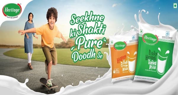 Heritage Foods Unveils 360° Campaign on Milk & Child Growth
