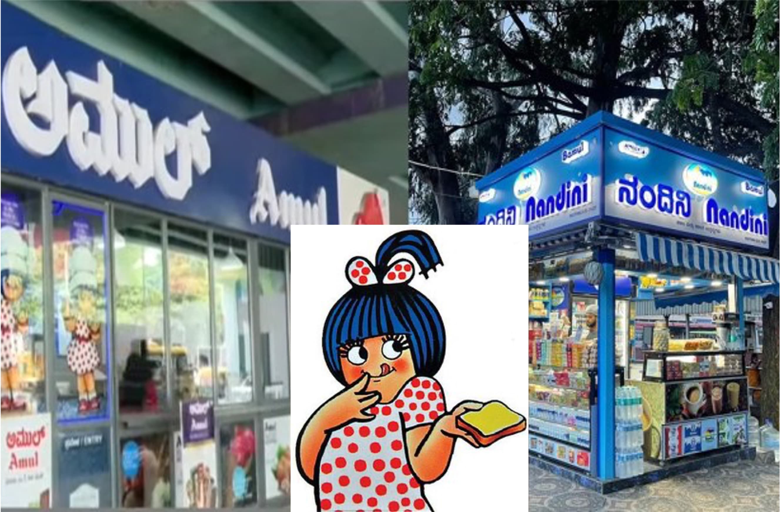 Amul vs. Nandini: Metro Kiosks Ignite Dairy Turf War in Karnataka