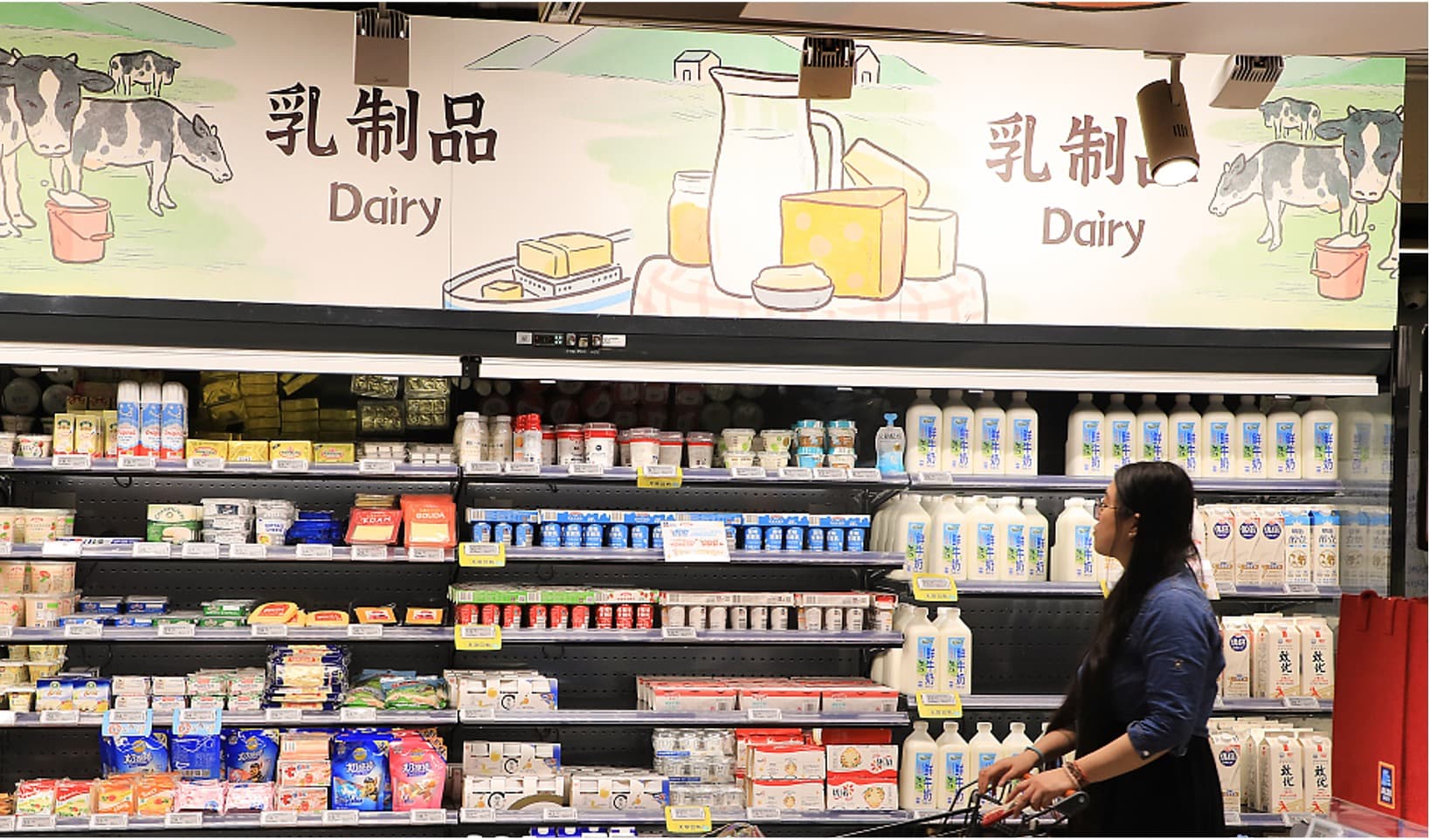 Trendy products driving dairy purchases in China