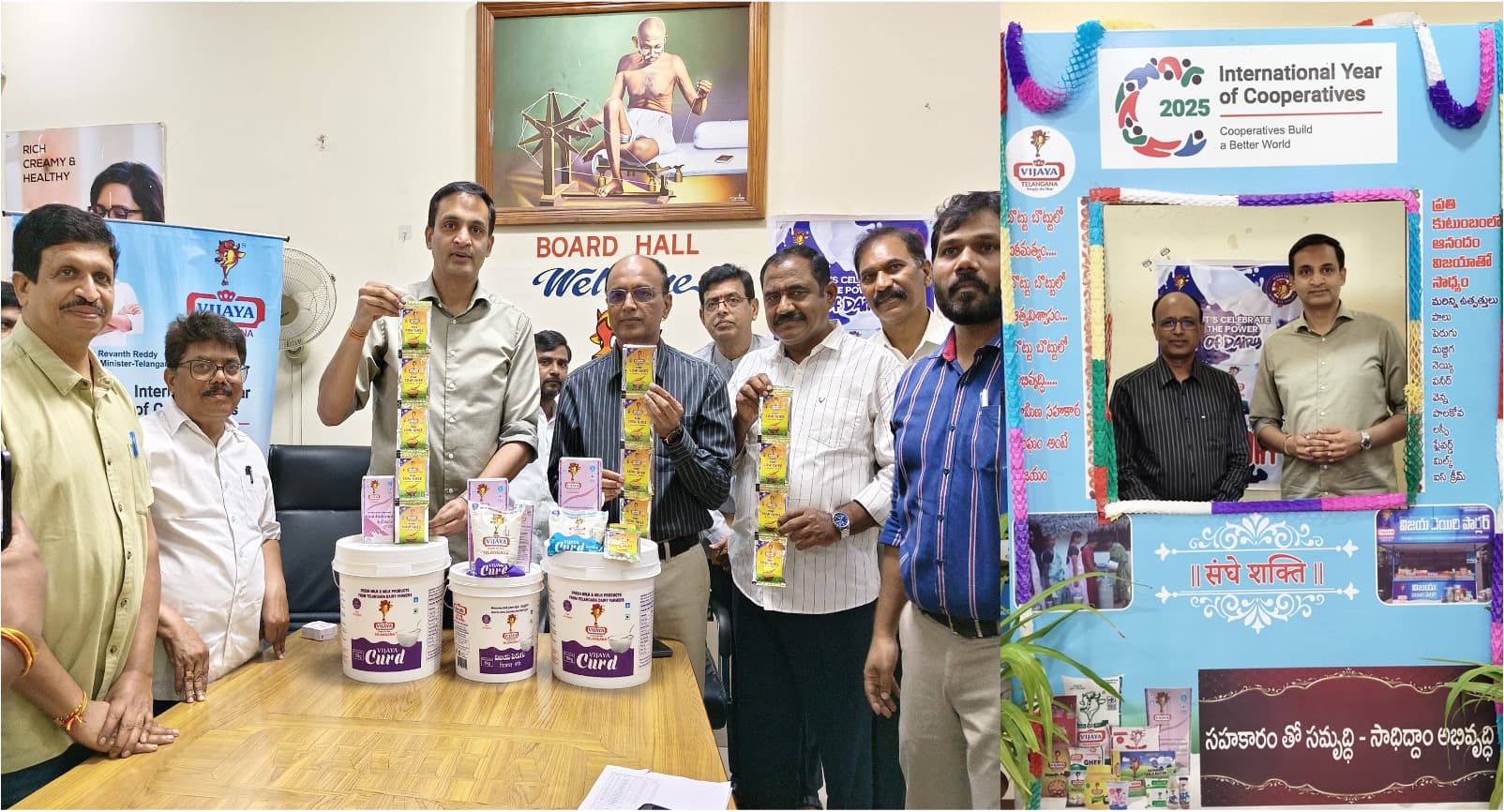 World Milk Day celebrated at Vijaya Telangana Dairy