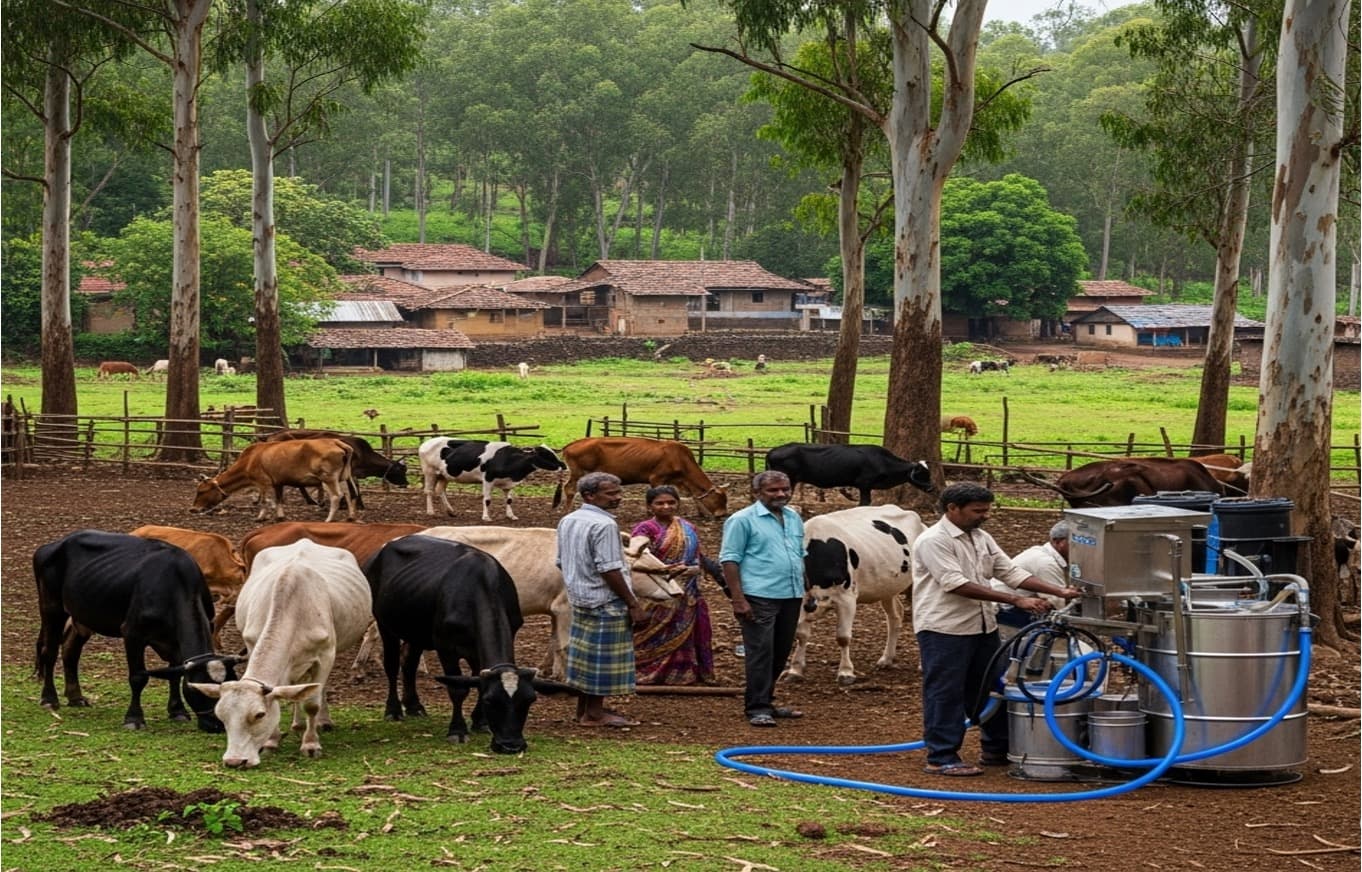 DAIRY FARMING IN JALGAON, MAHARASHTRA