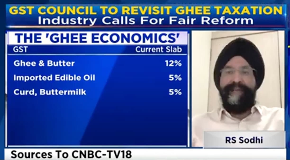 High GST on ghee hurting farmers, aiding unorganised market