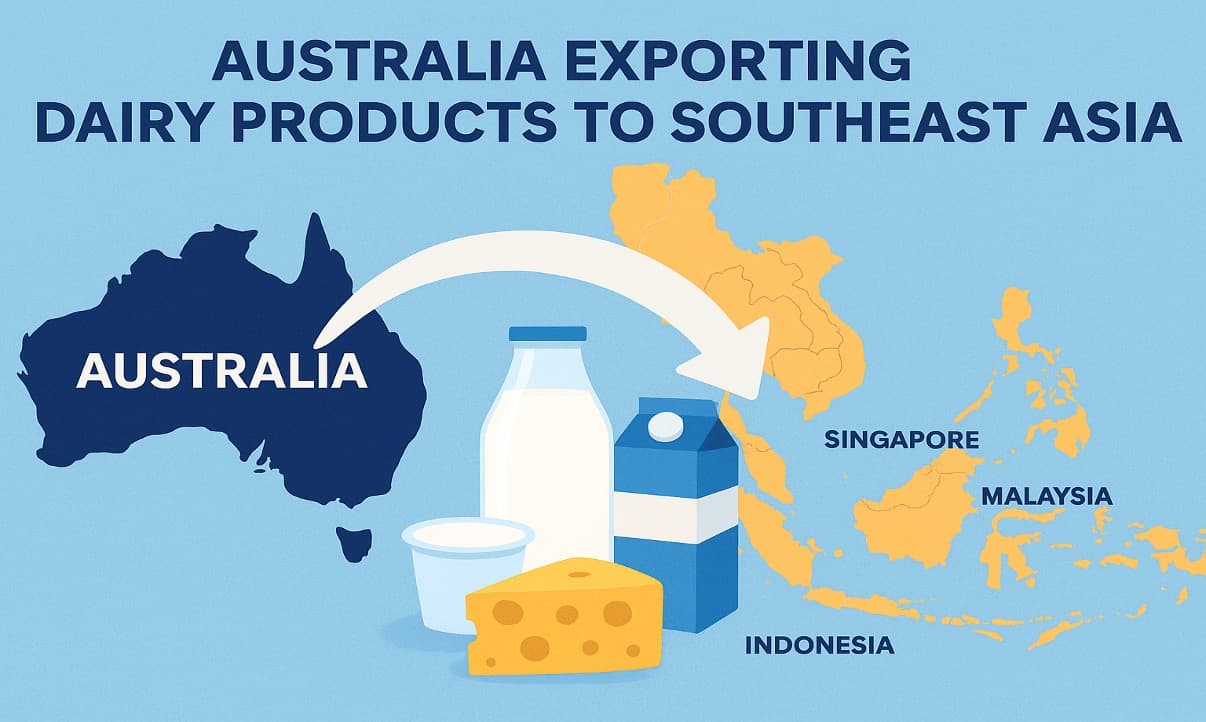 Australia Drives Dairy Exports to Southeast Asia