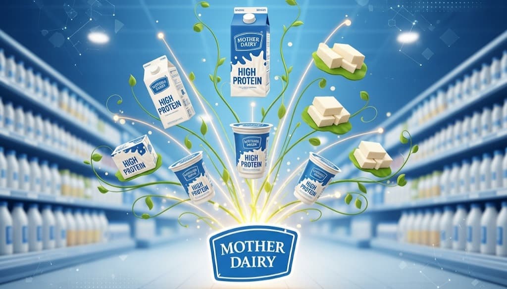 Mother Dairy Aims ₹20K Cr in Revenue, Eyes High-Protein Pivot