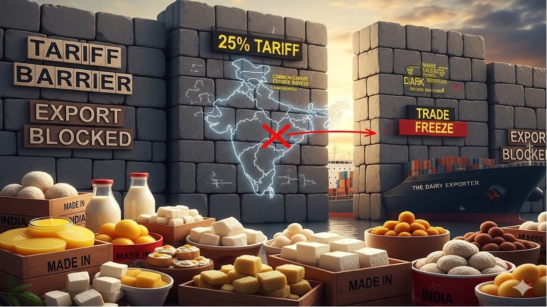 Trump Tariffs Threaten Indian Dairy Exports