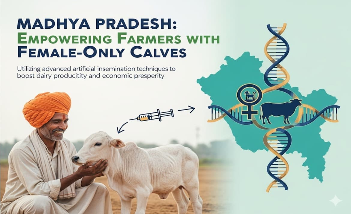MP Embraces AI to Birth of Female Calves:Up to ₹14 Lakh Subsidy