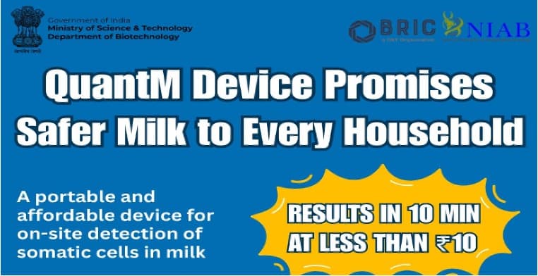 NIAB’s affordable device for on-site detection of somatic cells in milk