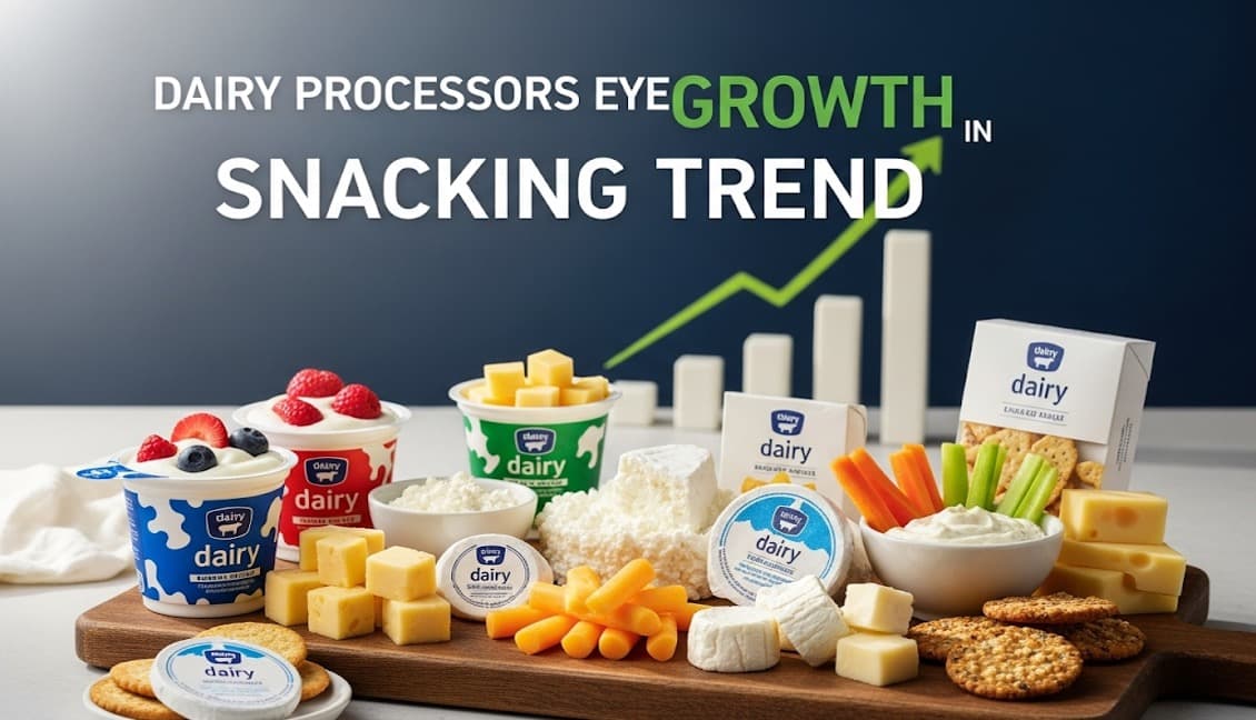 Dairy Processors Eye Growth in Snacking Trend
