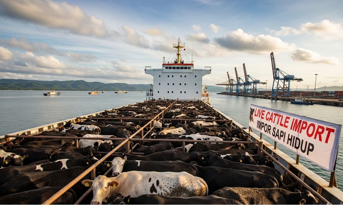 Indonesia Leans on Businesses to Import 1M Dairy Cows