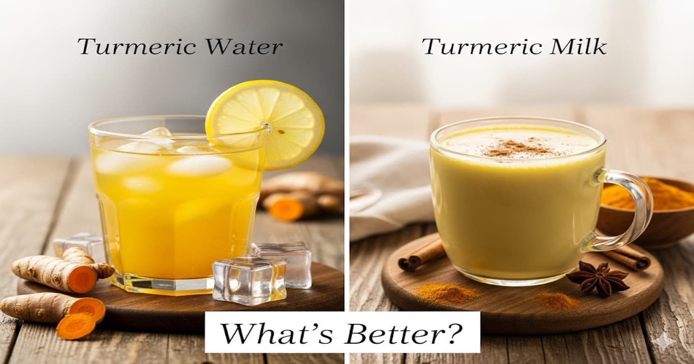 Turmeric Water or Turmeric Milk – When Each Delivers the Best Benefits