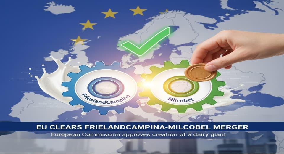 EU Clears FrieslandCampina-Milcobel Merger, Enlarges Dairy Power