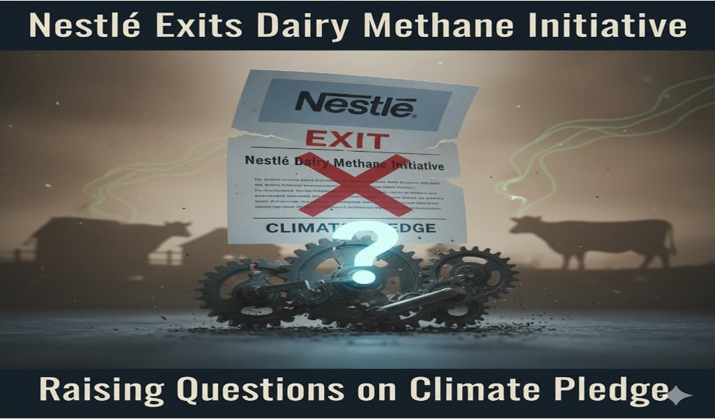 Nestlé Exits Dairy Methane Alliance, Sparks Concern