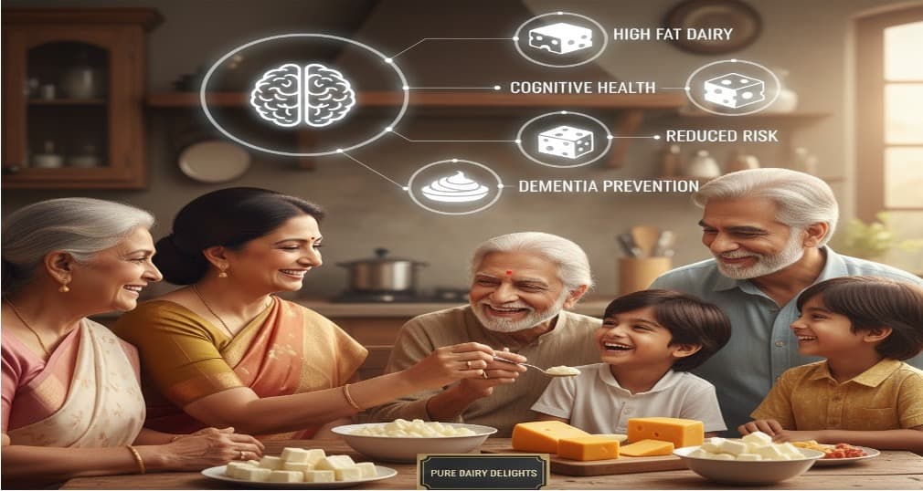 High-Fat Cheese, Cream Linked to Lower Dementia Risk