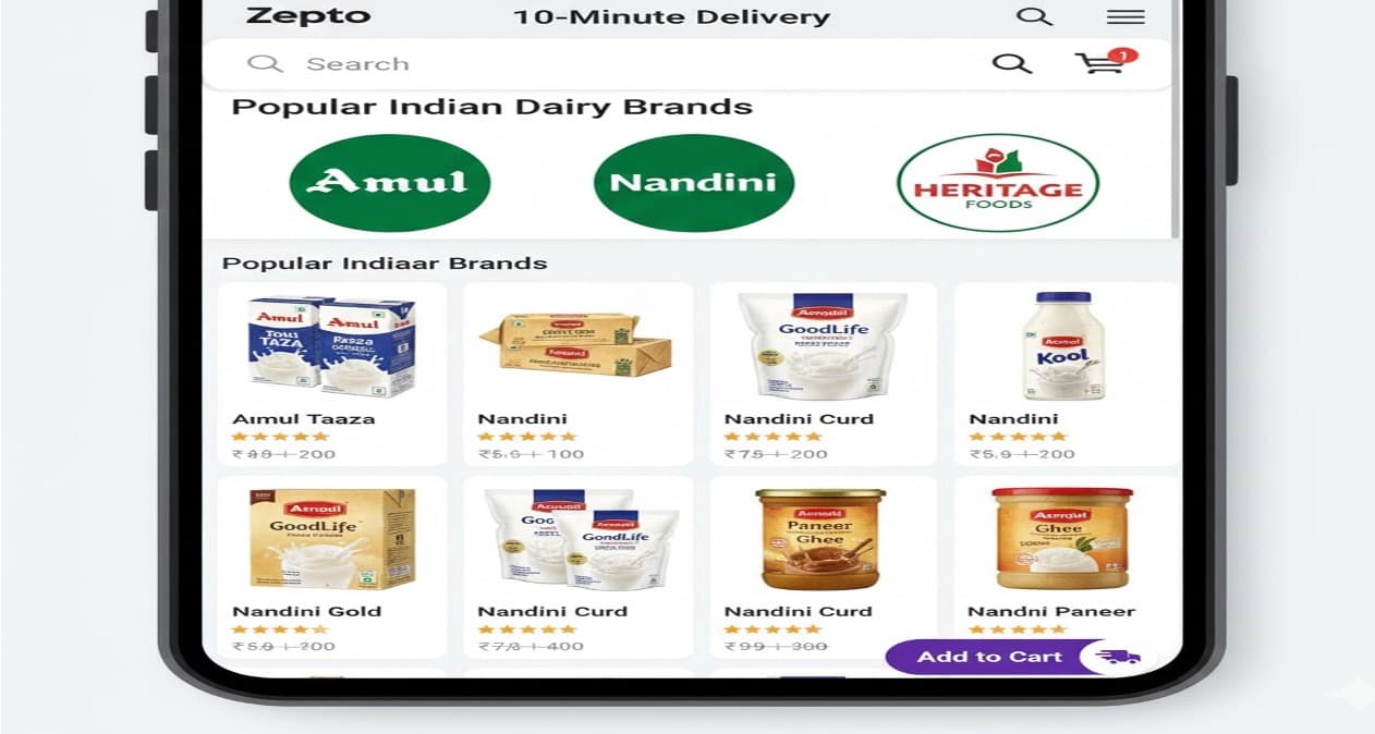 Milk Tops Orders in India’s Quick Commerce Trends: Zepto Report
