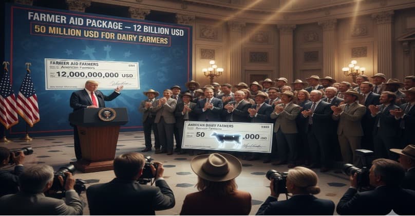 USDA's $12B Relief Includes $50M for Dairy Risk Mgmt