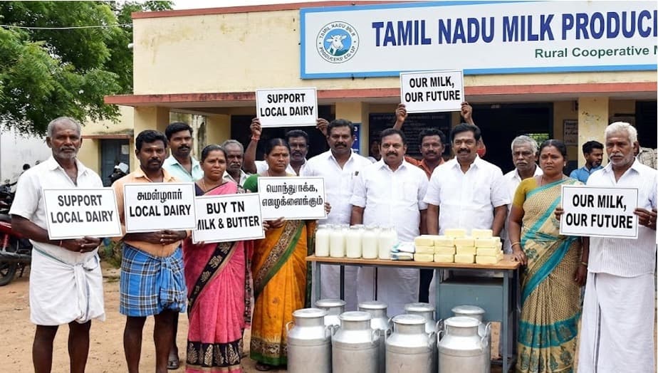 Tamil Nadu Milk Producers Urge Local Milk & Butter Procurement