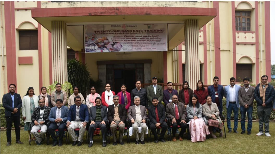 Functional Dairy Foods Faculty Training Begins at BHU, Varanasi