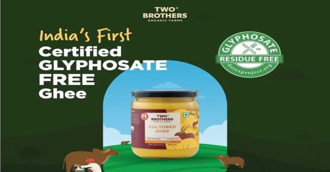 India’s First Glyphosate-Free A2 Ghee from Two Brothers