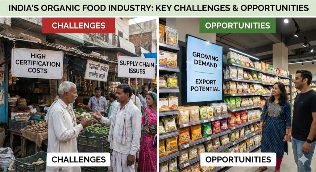 Key Challenges & Opportunities in India’s Organic Food Industry