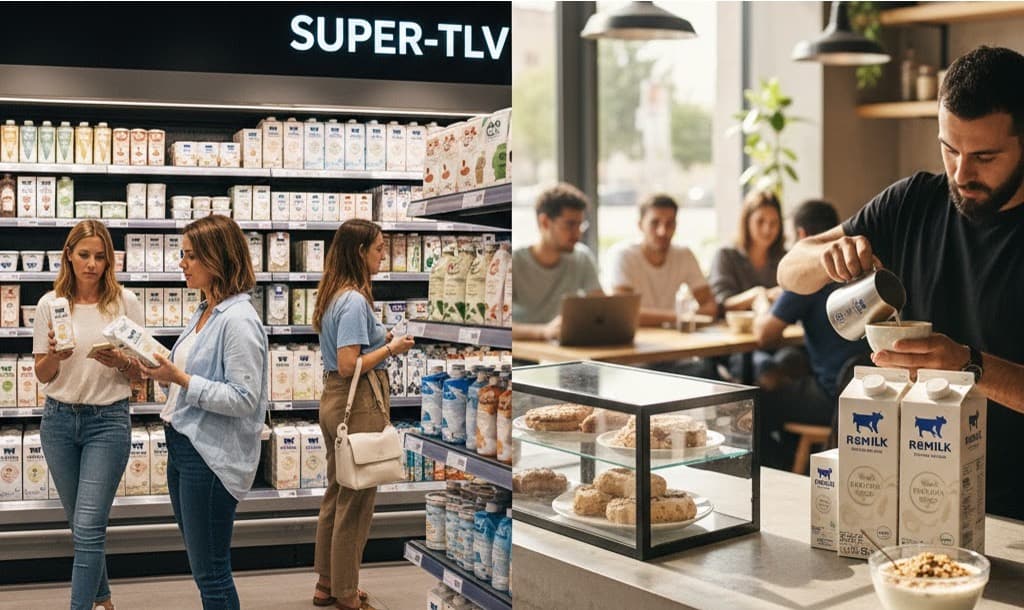 Remilk & Gad Dairies Launch “The New Milk” — Real Dairy, No Cows