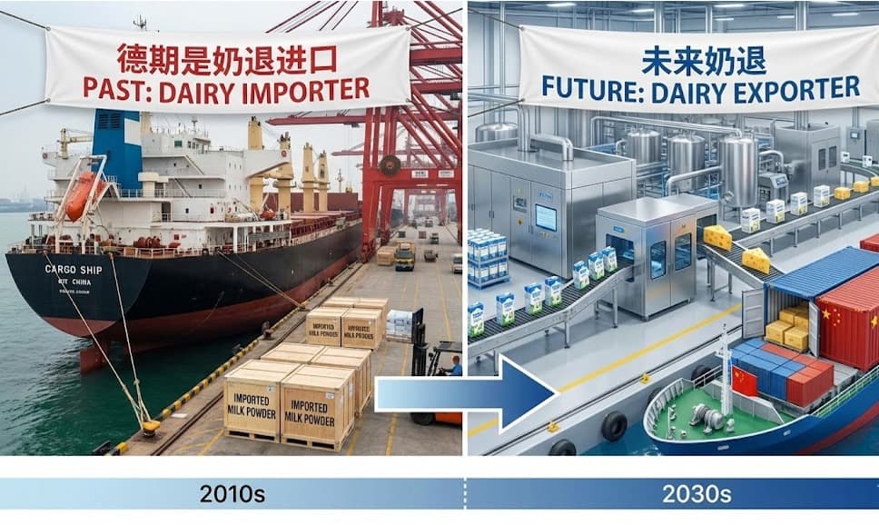 China’s Dairy Pivot: From World’s Top Importer to Emerging Export Challenger