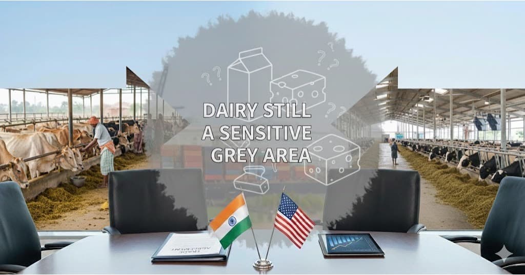 India–US Trade Deal: Dairy Still a Sensitive Grey Area