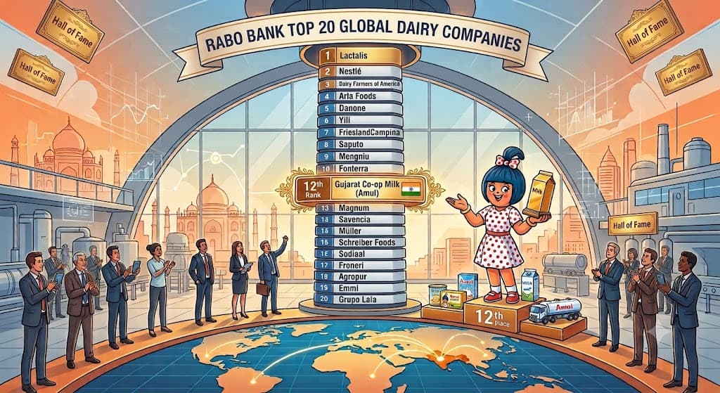 Global Dairy Top 20: M&A and Specialisation Reshape the Rankings